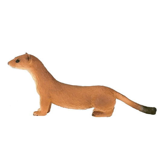 MOJO - Wildlife Stoat Realistic Hand Painted Figurine