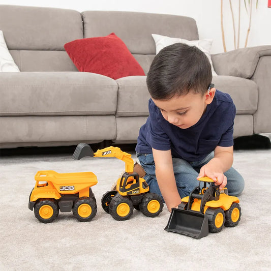 TeamsterZ Jcb 7 Tough Trucks 4p