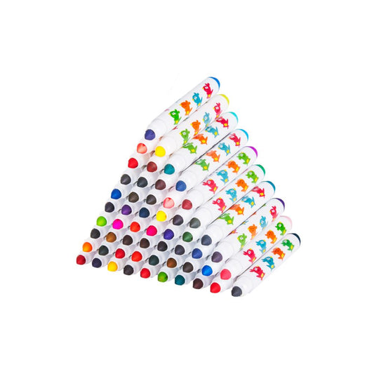 Jar Meló – Washable Markers – Baby Roo 40 Colours
