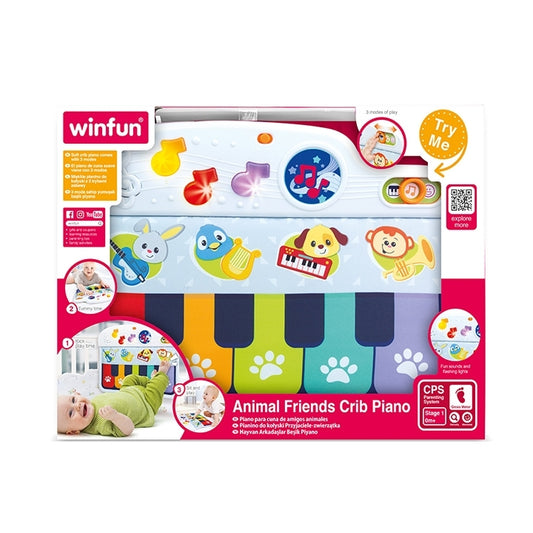 WINFUN - ANIMAL FRIENDS CRIB PIANO