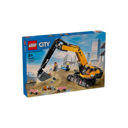 Box image of Lego City 60420 Excavator – buy kids toys online in Qatar from the best online toy shop in Qatar