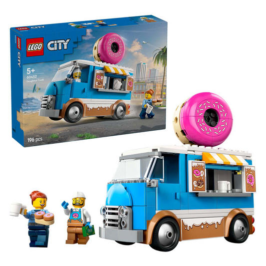 LEGO City 60452 Doughnut Truck (196 Pieces)