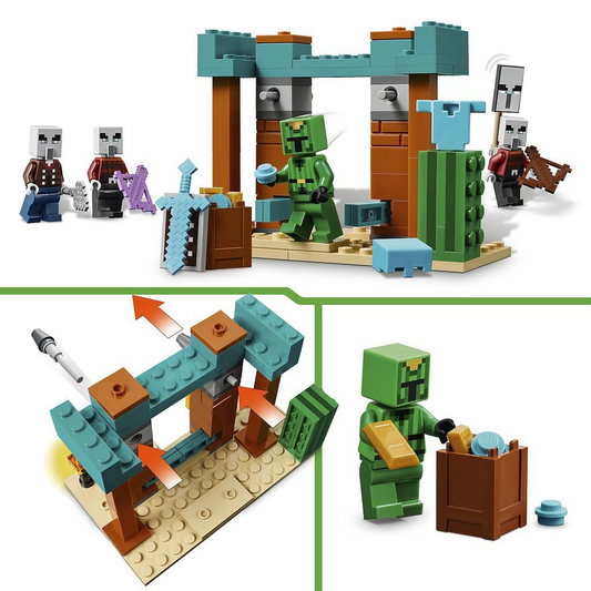 Lego Minecraft 21267 Illager Desert Patrol (105 Pieces)