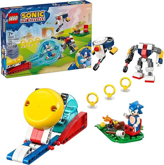 LEGO Sonic The Hedgehog Campfire Clash Building Set 77001, Collectible Gaming Toy for Kids Age 7+