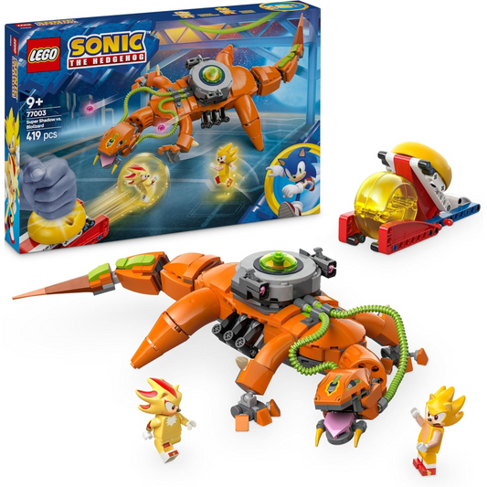 LEGO Sonic The Hedgehog 77003 Super Shadow vs. Biolizard (419 Pieces)
