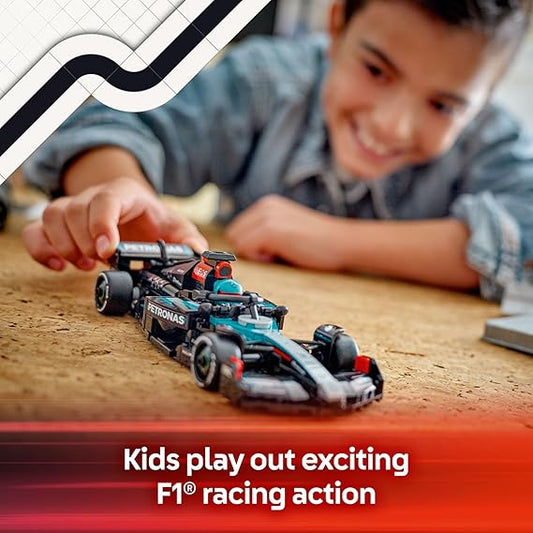 LEGO Speed Champions Mercedes-AMG F1 W15 Race Car Toy - Building Set for Kids, Boys & Girls, Ages 10+