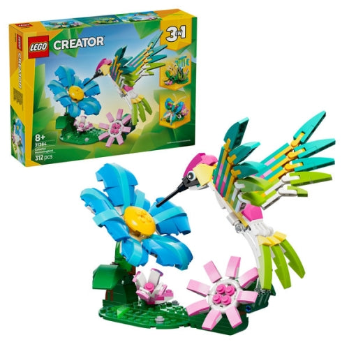 LEGO Creator 3-in-1 Wild Animals: Colorful Hummingbird 31384