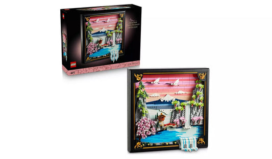 LEGO Japanese Cherry Blossom Landscape Set 31218