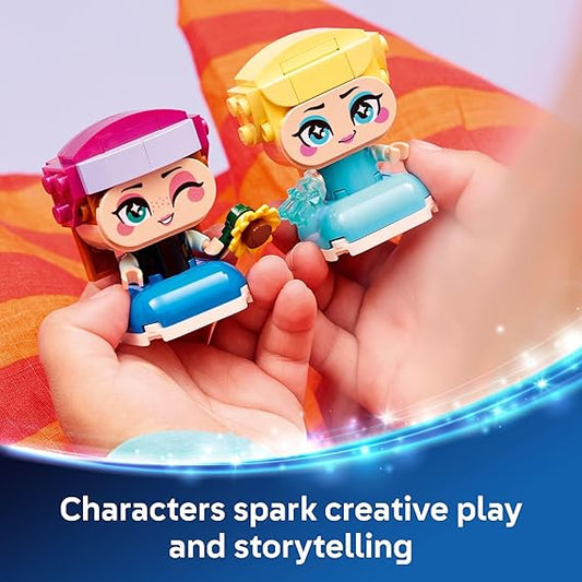 LEGO Disney Frozen Mini Anna & Elsa Toys - Building Set for Girls & Boys, Ages 5+