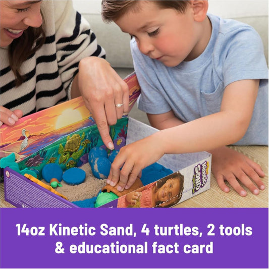 Kinetic Sand Project Planet 14 Oz (396g) Turtle Beach Play Sand