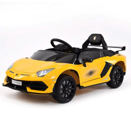 Licensed Lamborghini SVJ 12 Volt Rechargeable Electric Ride On Car (2-8 years)