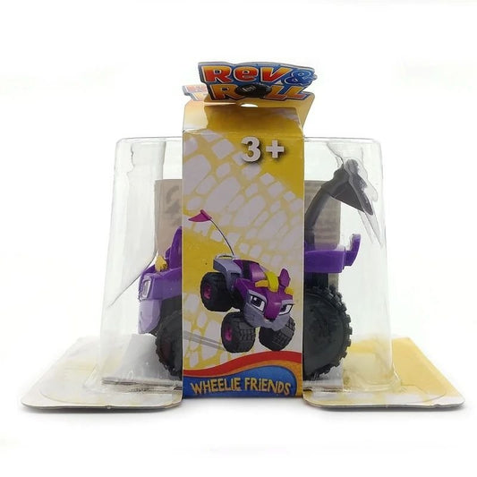 Rev & Roll Wheelie Friends - Alley Pull Back Vehicles