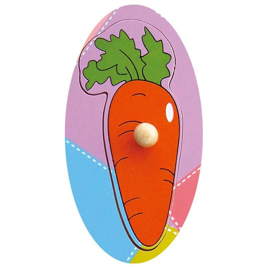 Viga Toys Wooden Puzzle Vegetables
