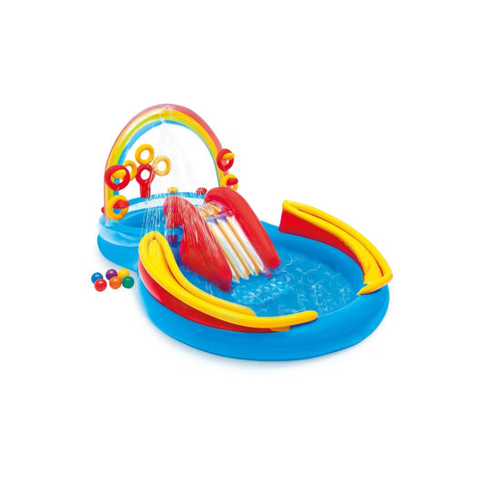 Intex Play Center 297x193cm | Kids Inflatable Water Play Pool | Outdoor Splash Park