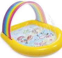 INTEX Arch Spray Pool – Inflatable Kids Water Play Pool (Ages 2+)