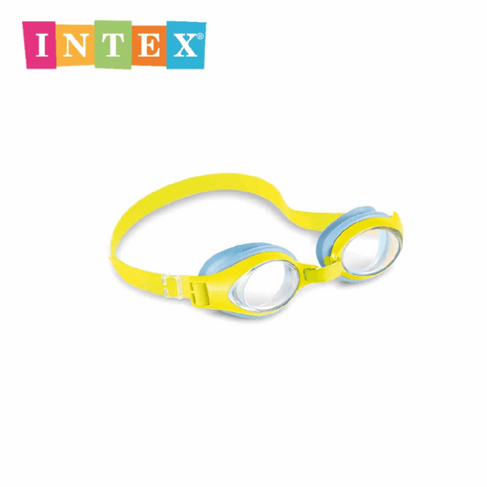 INTEX Aqua Flow Junior Swimming Goggles Ages 3-8 (Assorted Designs)