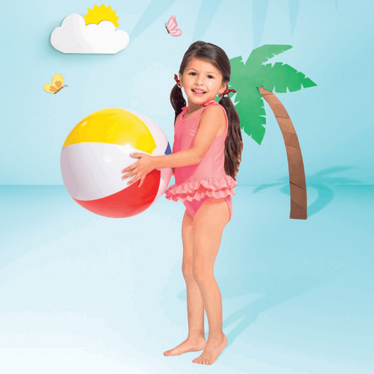 INTEX Inflatable Beach Glossy Panel Ball (51 Cm)
