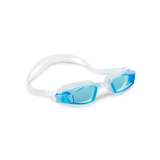 INTEX Free Style Sport Swimming Goggles Ages 8+ (1-Piece)