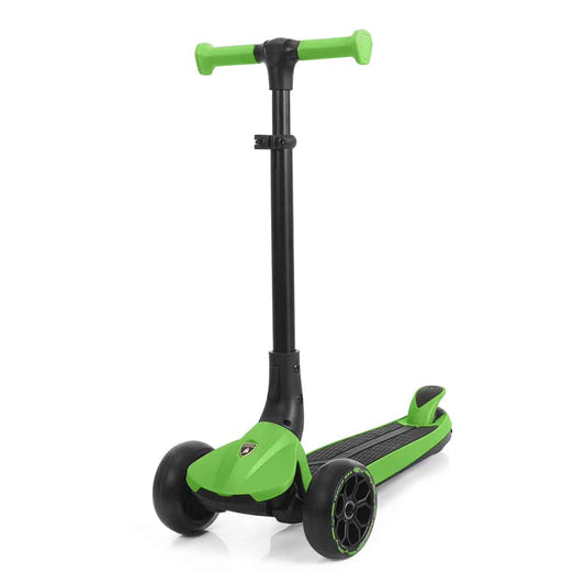 Lamborghini 3 Wheels Kids Scooter Green Color