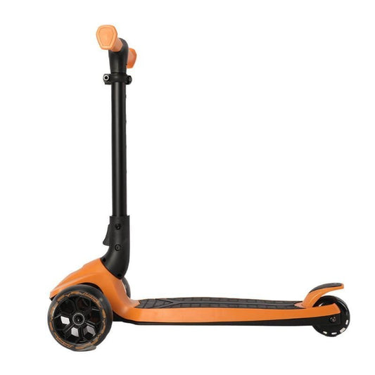 Automobili Lamborghini Three-Wheel Scooter with Adjustable Height - Orange Color