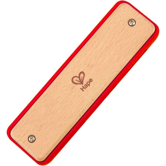 Best toy shop in Qatar – Hape Blues Harmonica 10 Hole Wooden Musical Instrument for kids, available to buy kids toys online in Qatar from the best online toy shop with toy delivery service in Qatar.