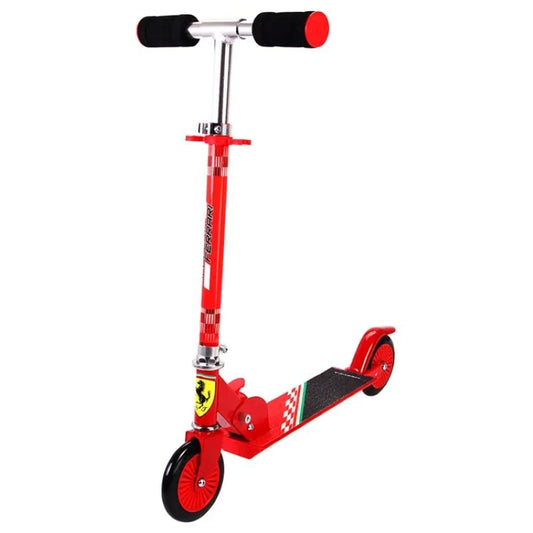 Mesuca Ferrari Kids Two Wheels Scooter Red