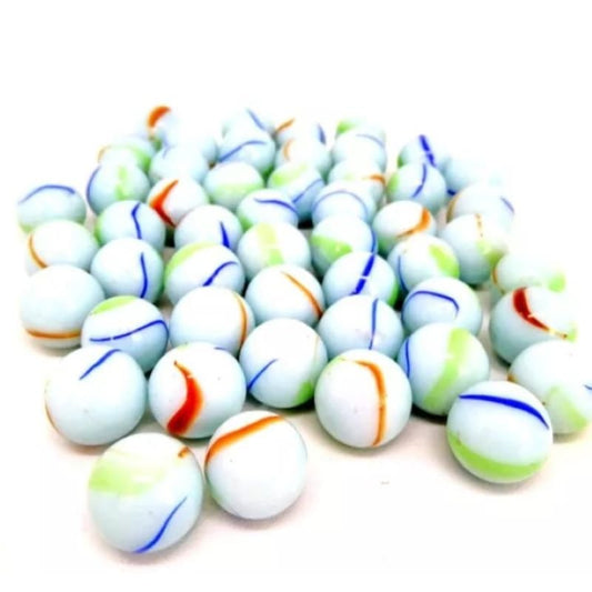 16mm Glass Marbles (in Tin) - Assorted