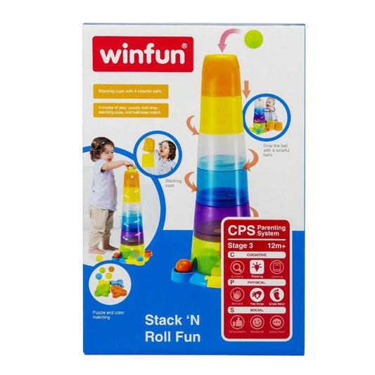 Winfun Stacks N Roll Fun Cups