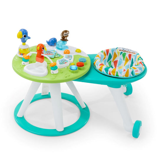Bright Starts - Around We Go Walk-Around Activity Center & Table 2-In-1