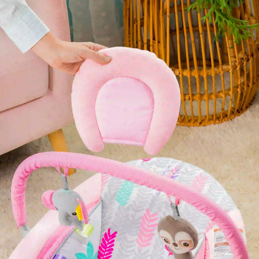 Bright Starts Comfy Bouncer - Rosy Vines