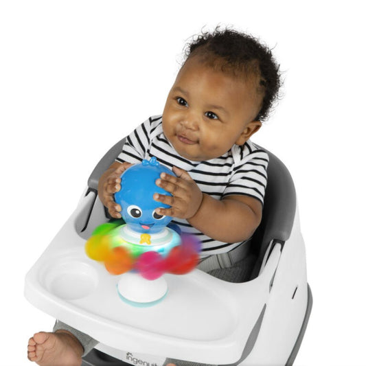 Baby playing with Baby Einstein Spin and Sea toy – best online toy shop in Qatar
