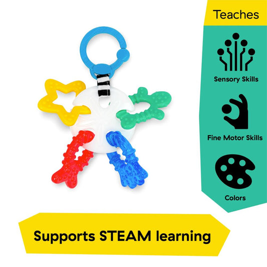 Colorful ocean animal teethers for babies – buy kids toys online in Qatar