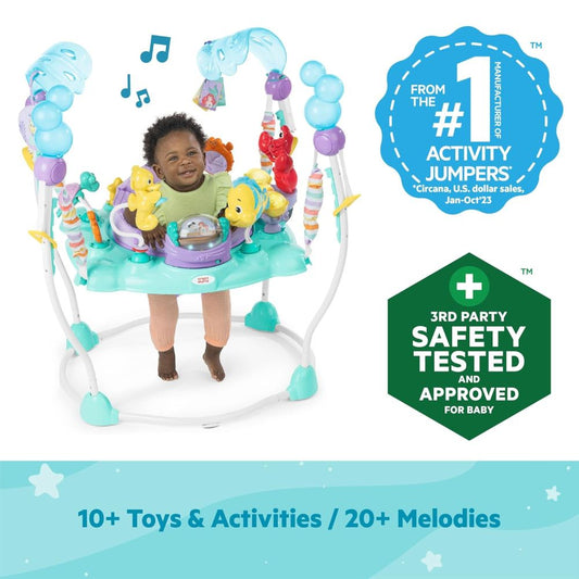 Bright Starts Disney The Little Mermaid Sea of Activities Baby Activity Jumper