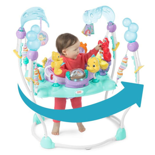 Bright Starts Disney The Little Mermaid Sea of Activities Baby Activity Jumper