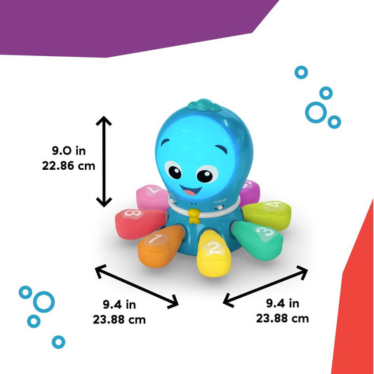 Baby Einstein Ocean Explorers Go Opus Go 4-in-1 Crawl & Chase Activity Learning Toy