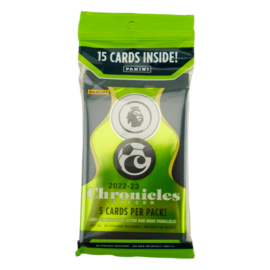 Panini 2022-23 Chronicles Soccer Trading Cards Sports Pack