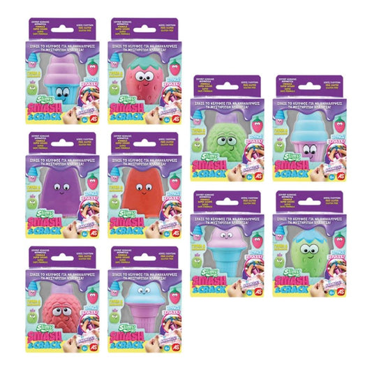 Slimy Smash and Crack Pack Assorted Design - 1PC