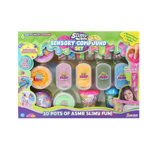 Slimy Sensory Compound Set with 10 Pieces