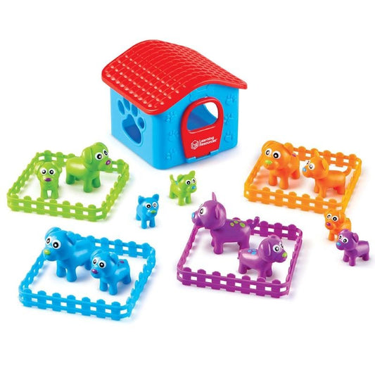 Learning Resources Sort-em-up Pups 28 Pieces