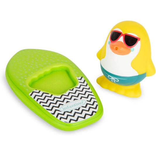 Infantino - Surfing & Squirting Bath Pal - Penguin