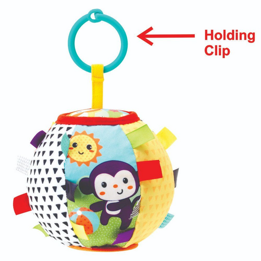 Infantino Sensory Ribbon & Chime Ball