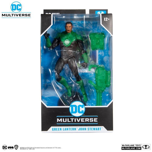 Dc Multiverse Comic Series - Dc Rebirth Green Lantern John Stewart (7" Action Figure)