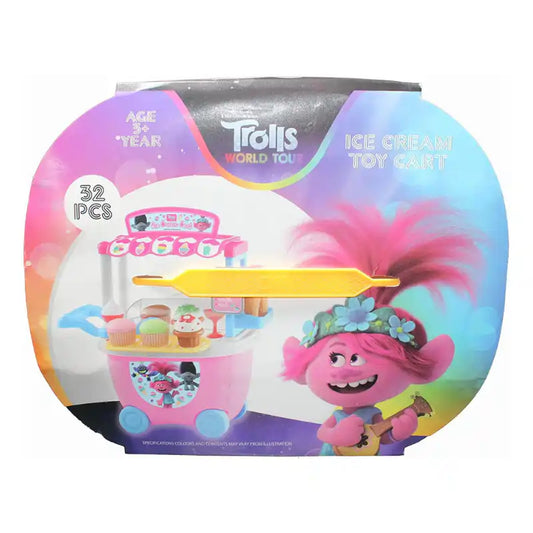 Ice Cream Toy Cart 32 Pcs Trolls