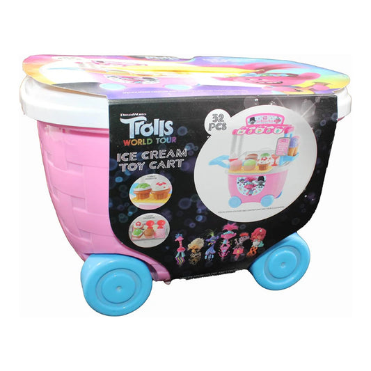 Ice Cream Toy Cart 32 Pcs Trolls