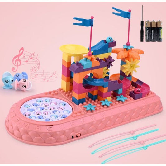 Fishing Castle Blocks Game