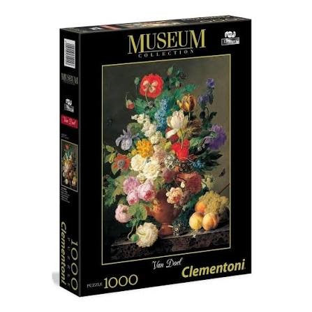 Museum - Bowl Of Flowers - 1000pc Jigsaw Puzzle by Clementoni