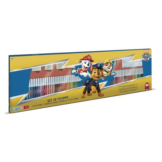 Multiprint Paw Patrol Coloring Kit With 60 Felt-tip Pens