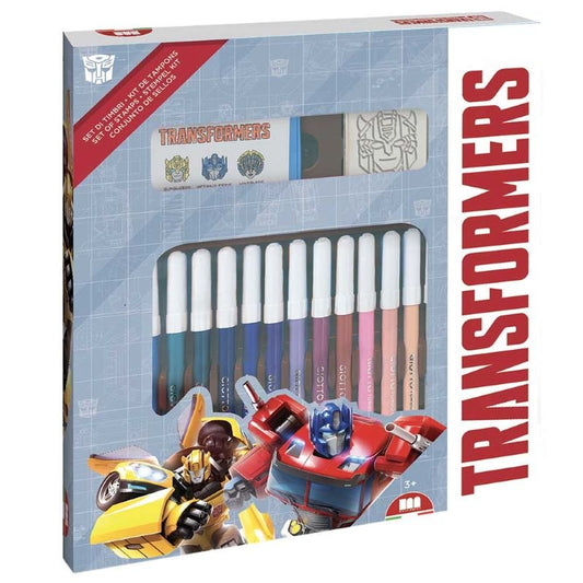 Multiprint Transformers 18 Markers & Stamps