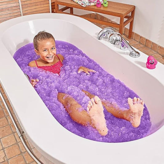 Ryan's World Glitter Gelli Baff Purple 300g