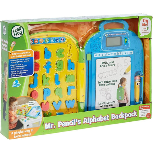 Leapfrog Mr. Pencil'S Alphabet Backpack